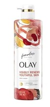 Olay Fearless Artist Series Bodywash, B3+Ceramides, Notes of Vanilla Bean, 20 Oz - £12.66 GBP