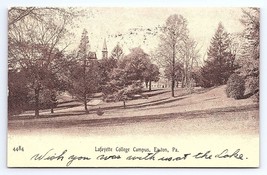 Postcard Lafayette College Campus Easton Pennsylvania - £7.81 GBP