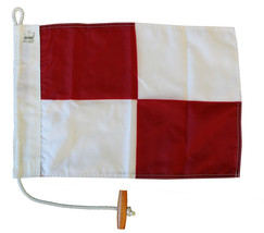 Letter U -  Nautical Code Signal Nylon Flag - £62.08 GBP