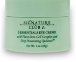 Signature Club A 5 Essentials Eye Cream Plant Stem Cell Complex QuSomes,... - $28.04