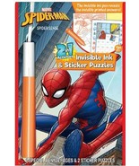 LEE The Amazing Spiderman 2in1 Invisible Ink And Stickers Puzzle With Pe... - $8.12 CAD