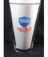 Samuel Adams REBEL IPA pint beer glass white eagle Brewed for the Revolu... - £7.40 GBP