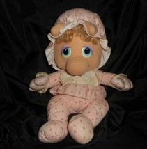 11&quot; VINTAGE 1984 HASBRO SOFTIES PAMPERS BABY MISS PIGGY STUFFED ANIMAL P... - $23.75