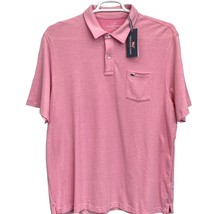 Vineyard Vines Mens Golf Polo Shirt Pink Size XL Short Sleeve 100% Pima Cotton  - £35.08 GBP