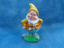 Disney Snow White &amp; Seven Dwarfs Happy PVC Figure or Cake Topper 2 3/4&quot; - £2.33 GBP