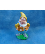 Disney Snow White &amp; Seven Dwarfs Happy PVC Figure or Cake Topper 2 3/4&quot; - £2.33 GBP