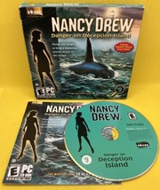  Nancy Drew: Danger on Deception Island (PC CD-ROM, 2003 w/ Manual, JC) - £14.73 GBP