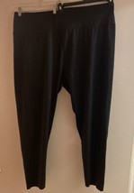 Shein Womens Black Capri Leggings Pants 5 XL Waist 44 / 46 - £4.55 GBP