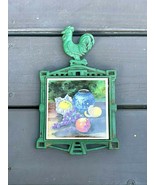 Vintage Cast Iron Rooster Footed Trivet - $30.00