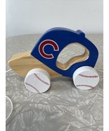CHICAGO CUBS Pull Along Helmet Car Toy MLB LICENSED Masterpieces basebal... - £19.23 GBP