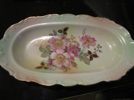 Schumann Arzberg Candy Dish Decorated with Poppies[#47] Original - $38.21