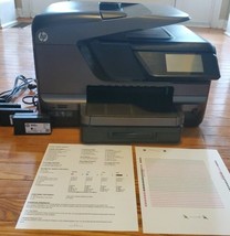 HP OfficeJet Pro 8600 PLUS All-In-One Inkjet Printer Tested  + INK Cables 3787 - $290.03