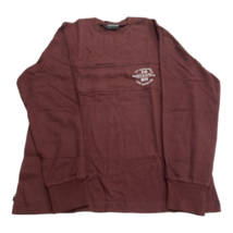 The Hundreds Mens Farley Long Sleeve Pullover Color Burgundy Size Large - £59.76 GBP