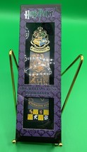 A Rare New The Noble Collection Harry Potter Hogwarts Crest Bookmark - $13.86