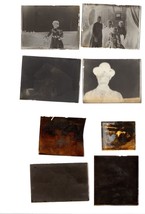 Set of 8 Eastman Dry Plates Negatives Old West Midwest Farm Family Scenes - $58.80