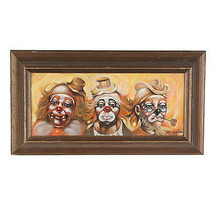 &quot; Votre Favorite Clown Est? Par Anthony Sidoni 1998 Signée Huile Peinture - £1,636.83 GBP