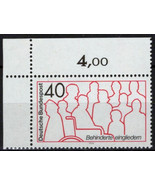 ZAYIX Germany 1133 MNH Handicapped People Medical 042623S102 - £1.19 GBP