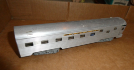 Vintage 1960s HO Scale Wood Metal Santa Fe Passenger Car 8 1/2&quot; Long - $18.81