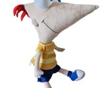 Disney Phineas Talking Plush Toy 15&quot; Triangle Head Phineas and Ferb Talk... - £19.05 GBP