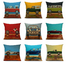 Wang star happy cartoon dog pillow set cotton pillow car with high quali... - $111.09 MXN