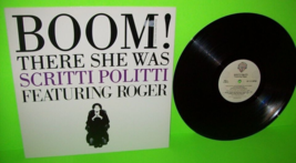 Scritti Politti Featuring Roger ‎Boom There She Was Vinyl 12&quot; EP Record ... - £8.54 GBP