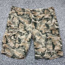 Levi&#39;s Cargo Shorts Men 40 Camouflage Pocket Adult Outdoor - $26.35 CAD