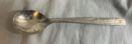 Vtg United Airlines Spoon International Silver Co 6” Metal Silver Plated - £5.21 GBP