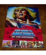 HE-MAN MASTERS OF THE UNIVERSE PROMO POSTER NEW 11&quot; X 17&quot; MOTU Nintendo ... - $14.85