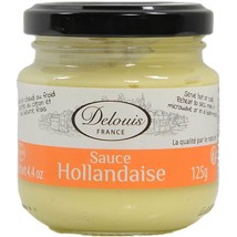 French Hollandaise Sauce - 12 x 4.4 oz jar - $59.85