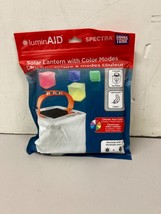 LuminAid Spectra USB Solar Waterproof &amp; Color Changing Lantern - £21.26 GBP