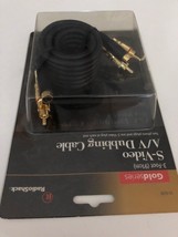 15-1576 s-video a/v dubbing cable 151576  radioshack goldseries 3-ft (91... - $11.70