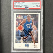 2000-01 Fleer Focus #132 Charles Outlaw Signed Card AUTO PSA Slabbed Magic - £39.49 GBP