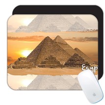 Pyramids Egypt : Gift Mousepad Cairo Pride Flag Country Souvenir Travel Egyptian - £10.44 GBP