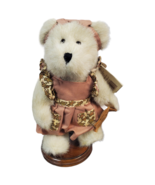Boyds Plush Bear &amp; Stand Mary Kate Gingerbeary #904033 Christmas Collect... - $340.01 MXN