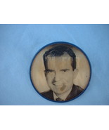 VINTAGE DOUBLE IMAGE POLITICAL PIN BACK BUTTON  I&#39;M FOR NIXON   VARI-VUE - £11.61 GBP