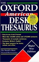 Il Oxford American Scrivania Thesaurus (1998, Hardcover) Raro Vintage-Sh... - $11.74