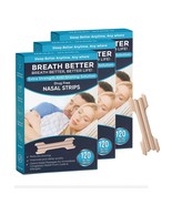 Breath Better Large Tan Nasal Strips, Extra Strength Anti Snoring Soluti... - $58.18 CAD