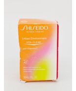 Shiseido Urban Environment Vita Clear Vitamin C SPF42 Sunscreen 30ml 1oz - $42.46 CAD