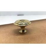 1 3/16&quot; Diameter Round Disc with Circles Cabinet/Drawer Knob in Polished... - €2,87 EUR