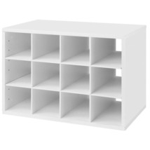 White Shoe Cubby Plastic - £137.54 GBP