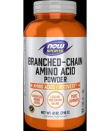Now Foods Sports Branched Chain Amino Acid Powder 12 oz 340 g GMP Quality - €28,03 EUR