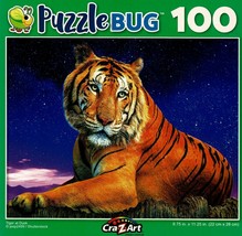 Puzzlebug Tiger at Dusk - 100 Pieces Jigsaw Puzzle - $10.88