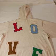 AERIE RN#54485 Women's Tan/Beige Long Sleeve Hoodie Sweatshirt Size Medium image 15