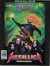 Rock &#39;n&#39; Roll Comic Book Magazine #4 Metallica 1990 Unread Very Fine+ - £5.50 GBP