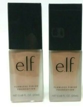 ( LOT 2 ) ELF e.l.f. Cosmetics Flawless Finish Foundation, Sand, 0.68 oz... - $16.82