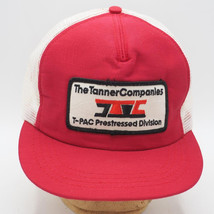 Cappello Trucker Snapback In Rete Vintage Con Patch Tanner Companies - $49.49