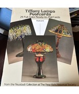 Tiffany Lamps Postcards Book 24 Total Postcards NY Historical Society - $282.54 MXN