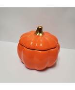 Pumpkin Trinket Box, Ceramic Pumpkin, Fall Decor, Autumn Decor, Orange P... - £12.05 GBP