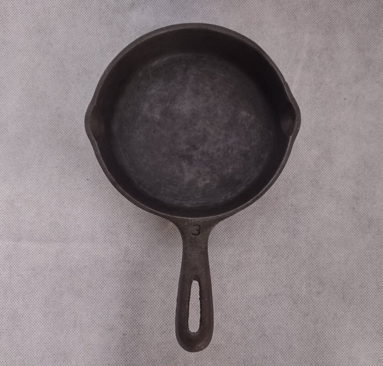 Wagner Ware #3 Cast Iron Skillet 6.5" Unmarked - $29.95