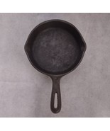 Wagner Ware #3 Cast Iron Skillet 6.5&quot; Unmarked - £23.55 GBP